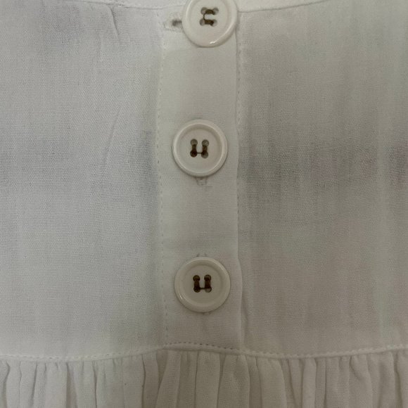 LILLA P CAP SLEEVE DRESS WHITE SIZE M NWT - Picture 11 of 16